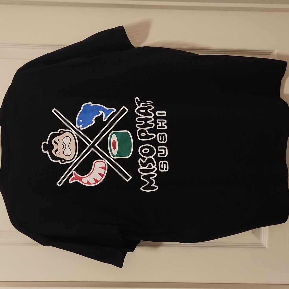 Mens Miso Phat Sushi Maui Tee-Shirt XL